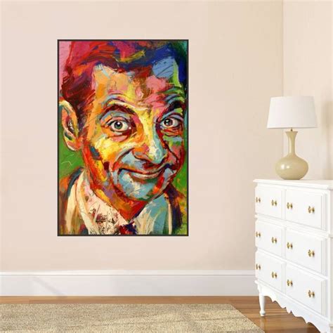 Impression Wall Impression Wall Mr. Bean Wall Poster Medium Vinyl Wall ...