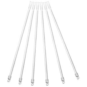 Ubervia® 6 Sets Vertical Blinds Window Sticks Vertical Blind Pull Rods ...