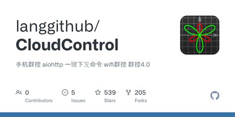 GitHub - langgithub/CloudControl: 手机群控 aiohttp 一键下发命令 wifi群控 群控4.0