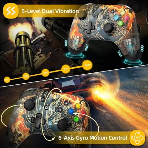 EASYSMX ESM-9124 Wireless Gamepad Bluetooth Joystick Controller for ...