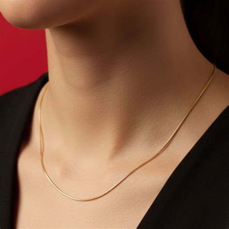 Golden Whisper Silver Chain – Zever4u