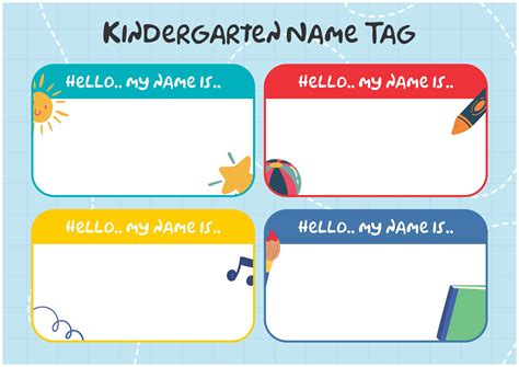 Name Tags Free Printable - Free Printable Templates