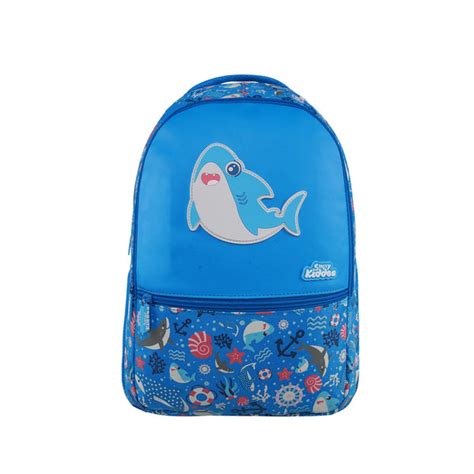 Baby Shark Backpack (16L) | Lightweight & Durable Kid's School Bag | S ...