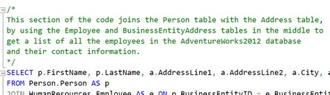 Image result for Comment in SQL Query