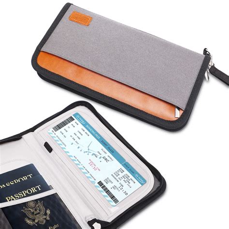 Buy BubbleKiss Passport Wallets Family Passport Holder Travel Document ...