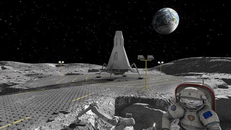 ESA - How to make roads on the Moon