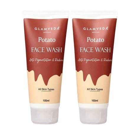Glamveda Potato Anti Pigmentation Face wash | Reduces Hyperpigmentation ...