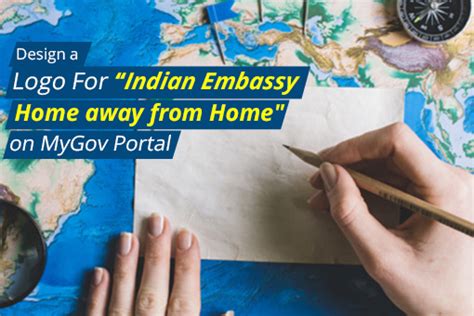 Competition for creation of logo for "Indian Embassy: Home away from ...