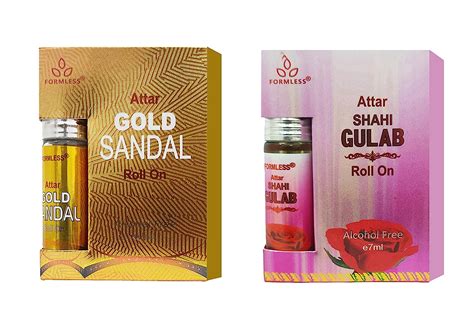 Buy Gold Sandal & Shahi Gulab Perfume Roll On 7ml Online at Low Prices ...