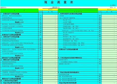 现金流量表，报表与明细项目金额不一致问题