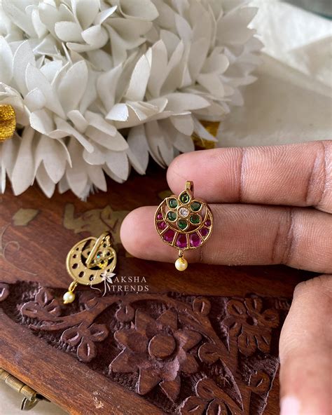 Premium Kemp Bugadi Earrings – Aksha Trends