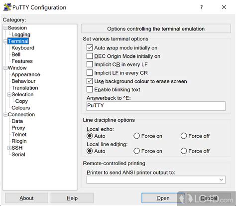 Image result for Putty Command Line Options