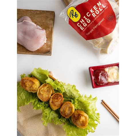 Jual Chicken Egg Roll Potong Frozen | Frozen Bento Isi 15 Potong ...
