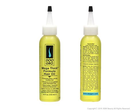 DOO GRO MEGA THICK FORMULA HAIR OIL 4.5oz