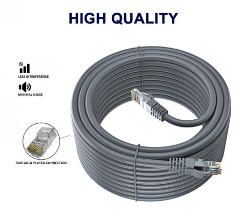 Buy Cat6 Outdoor LAN Cable – 1000Mbps, Waterproof | FEDUS®