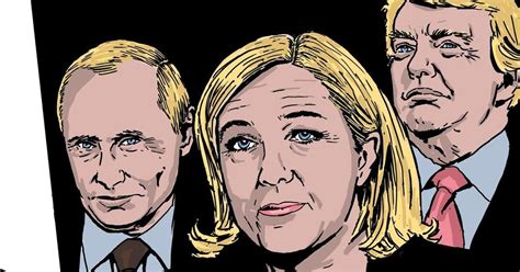 A 3-volume graphic novel sees Marine Le Pen lead France after winning ...