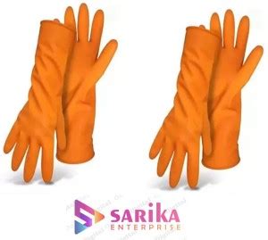 Sarika Enterprise Natural Rubber & Latex Component Hand safety gloves ...