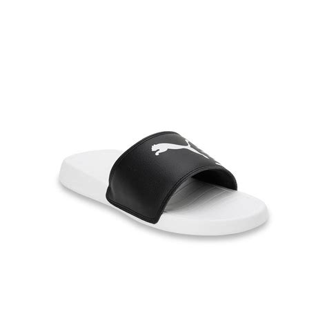 Buy Puma Geo Unisex Black Sliders Online