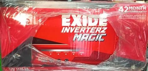EXIDE INVERTERZ Star(STAR12V1125) 12V Microcontroller Based Pure Sine ...