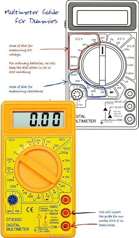 Testing 4 Pin Dei Module with Multimeter 的图像结果