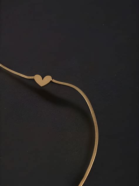 Golden Heart Anklets| 925 Pure Silver – Parv Jewellers