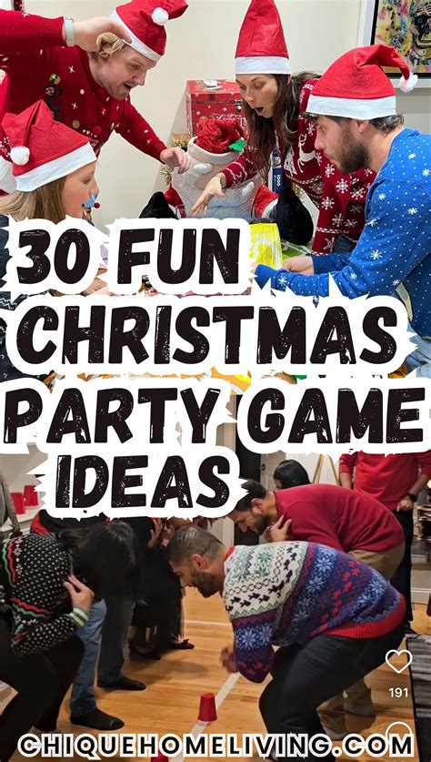 30 Insanely Fun Christmas Party Game Ideas Everyone Will Love | Fun ...