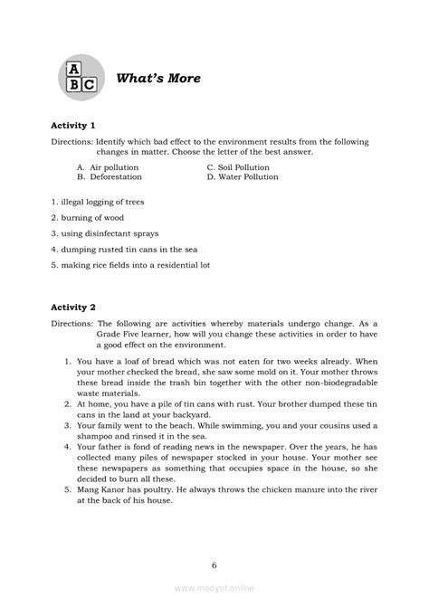 Image result for Science Module Grade 5