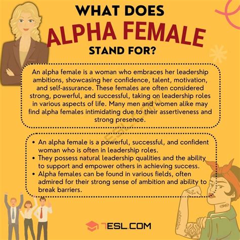 What Does "Alpha Female" Mean? • 7ESL