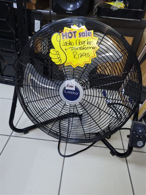 Lasko Floor Fan + Transformer | Junk Mail