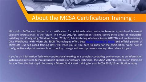 Image result for MCSA Tutorial