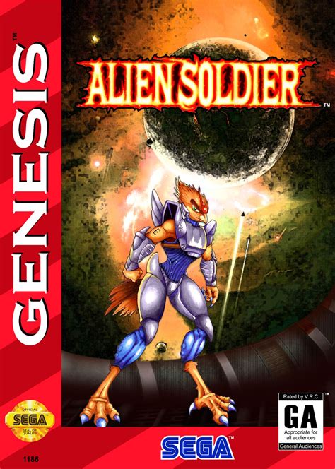 Image result for Alien Soldier Mega Drive