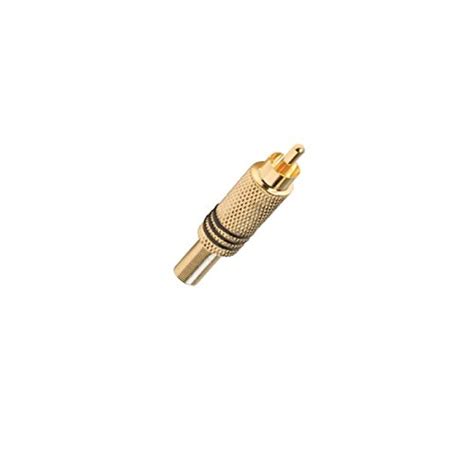 C&E CNE76585 RCA Solder Connector RG59 Gold, 50-Pack : Amazon.in ...