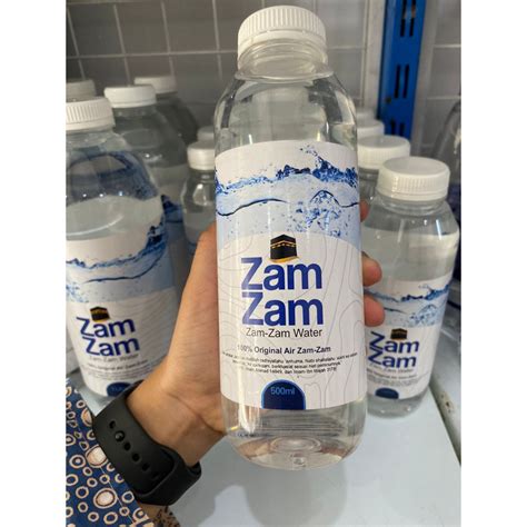 Jual AIR ZAM - ZAM WATER 100% ORIGINAL/ 1 liter / 500ml KEMASAN BOTOL ...