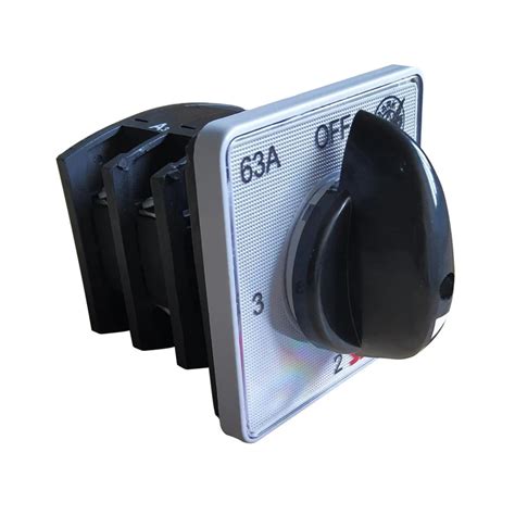 SELVO 63A Cam Operated Rotary Switch Phase Selector 1 Pole 3 Way ...