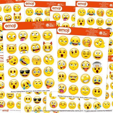 Buy Emoji Stickers for Kids Emotion Sticker for Teacher Classroom ...