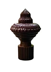 Buy AJ Interior Curtain Finials Set for Door and Window Bracket ...