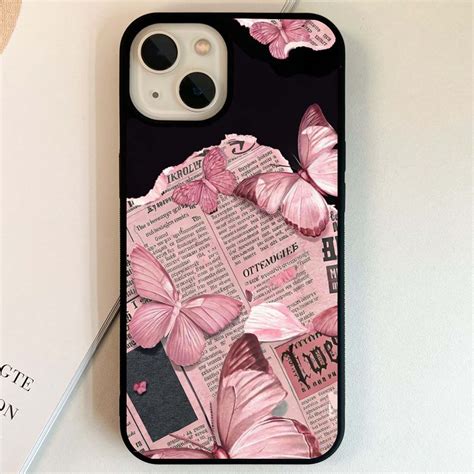 Butterfly Healing Aesthetic Glass Case – Phone Villa