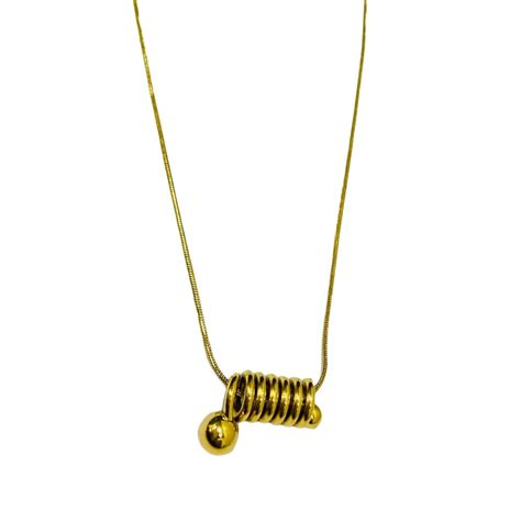 Chain Designs in Gold for Female | Gold Plated Necklace | Artificial J ...