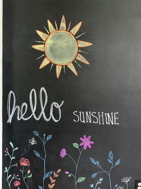 Summer chalkboard art | Summer chalkboard art, Chalkboard art ...