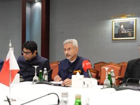 "Deep concern over conflict in Gaza": Jaishankar at 4th India-Bahrain ...