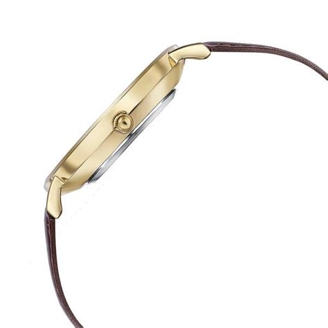 Buy Online Sonata Quartz Analog White Dial Brown Leather Strap Watch ...