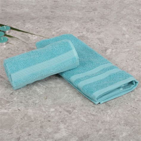 Home Centre Sapphire Super Absorbent Hand Towel Set- 2 Pcs : Amazon.in ...