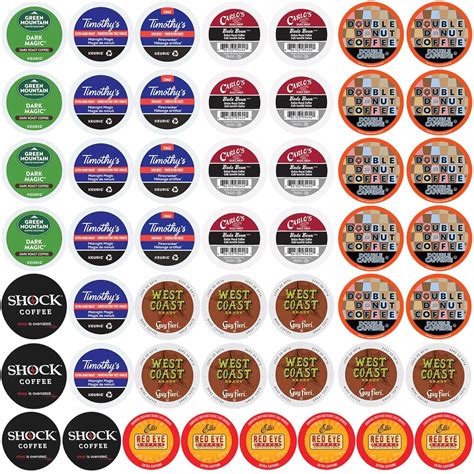 Buy High Caffeine Coffee Pods Variety Pack - Sample The Strongest ...