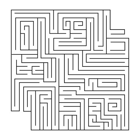 Printable Mazes For Adults - Printable Mazes Free