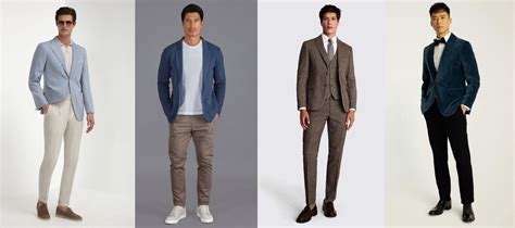 Men's Coats and Blazers based on Fabrics and Seasons