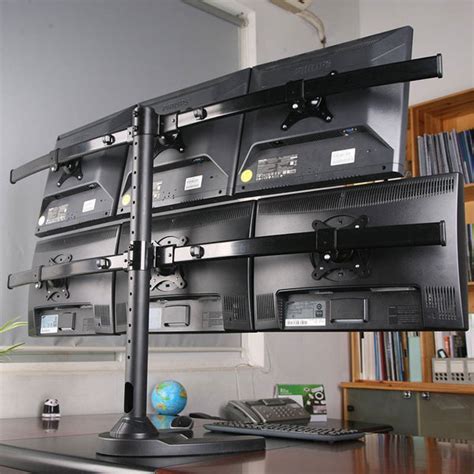 Premium Six Monitor Stand - Freestanding, 5 Years Warranty (6MS-FHP ...