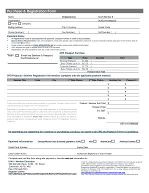 Fillable Online CPD Registration Form (PDF, 80KB) Fax Email Print ...