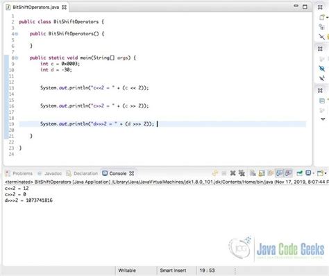 Image result for Sample Java Operator Code