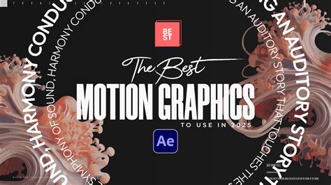 10 Best After Effects Motion Graphics To Use In 2025 – SonduckFilm