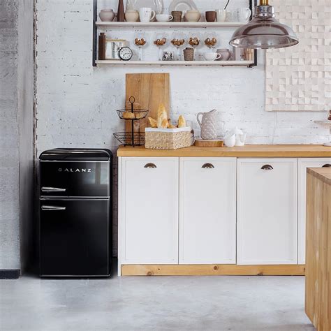 Buy Galanz Retro Compact Mini Fridge with Freezer, 2-Door, Energy ...
